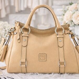 Dooney & Bourke Tan Satchel Handbag